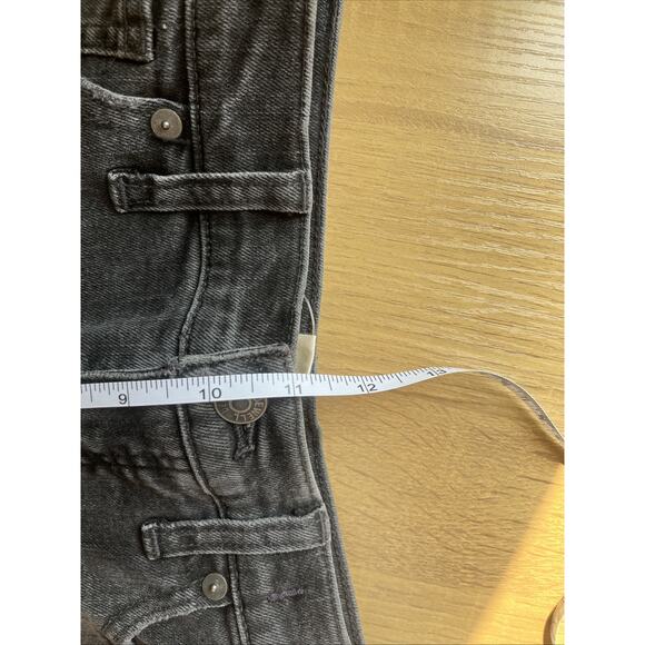 NWT Madewell Mid-Rise Stovepipe Jeans Women Size 29 Armand Wash Black Gray NR514 - Picture 4 of 10